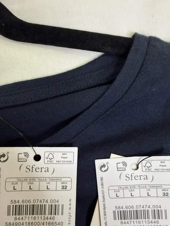 Self Love Club Blue Tee Sequin Graphic enbroided Tee - Picture 6 of 16